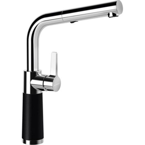 Schock Küchenarmatur SC-540 Chrom/Cristadur ausziehbarer Auslauf Bronze BRO (1/2)