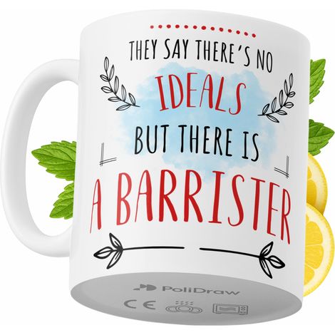 Lustige Kaffeetasse mit witzigem Textdesign für Anwälte – ideal für Geburtstage, Namenstage, Feiertage und besondere Anlässe. Hochwertige Tasse für Zuhause, Büro und Arbeit. Farbe: Weiß, 330 ml.