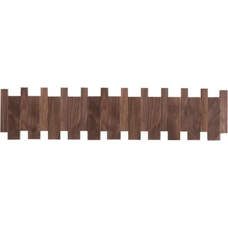 Klaviergarderobe en Naturholz, Wandmontage, Klapphaken, Wandhaken, Maison, Jardin - Modèle 7 (1/5)