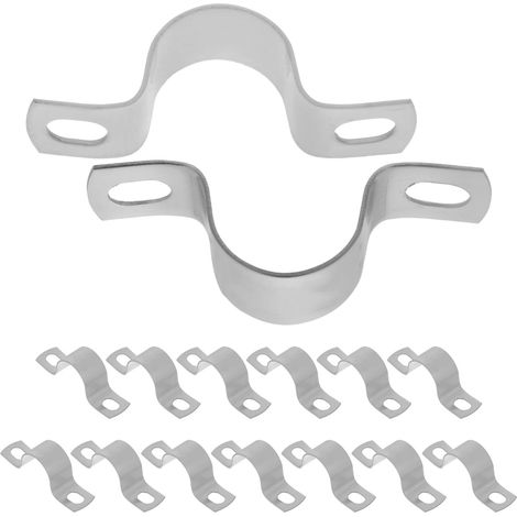 de serrage robustes en acier inoxydable pour tubes en U 15 (1/5)