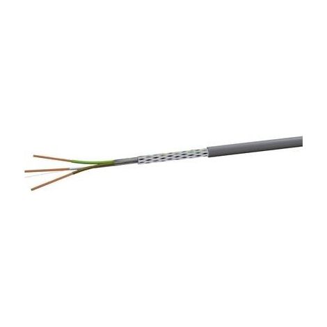 VOKA Kabelwerk LiYCY Cavo di controllo e comando 2 x 0.25 mm² Grigio (RAL 7001) LIYCY2X025 100 m (1/2)