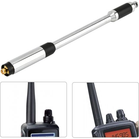 Antenne Téléscopique SMA Femelle pour Talkie-Walkie, Haute Gain et Portée Étendue (1/5)