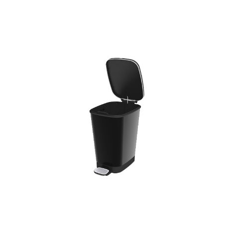 KIS 8071800 1784 Poubelle rectangulaire Noir (1/3)
