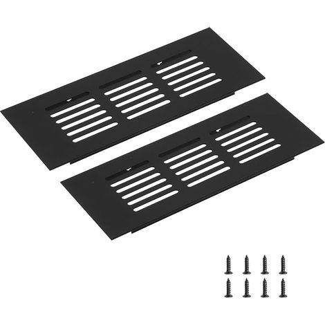 Rectangular Ventilation Grille 150X60mm/6"X2" Black (1/5)