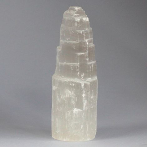 Tour Sélénite Naturelle - 15 cm- Vendu par 1
