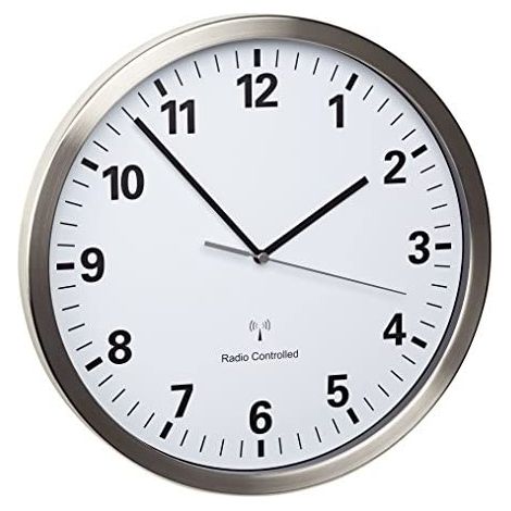 TFA-Dostmann 60.3523.02 Reloj de pared plata blanco (1/5)