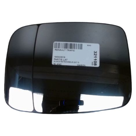[PRODUIT D'OCCASION] Glace Retroviseur Exterieur D RENAULT Trafic ♻️ Ref Oe. 963651588r - Garantie à vie (1/2)