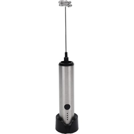 Handlicher, USB-aufladbarer elektrischer Milchaufschäumer für die Küche – ideal zum Aufschäumen von Milch, Getränken und Kaffee, heißer Schokolade sowie Matcha. (1/5)
