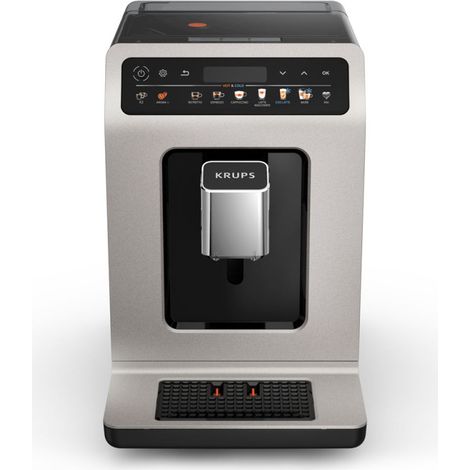 KRUPS Evidence Hot & Cold, Machine expresso automatique, 18 recettes intégrées, EA898DF1
