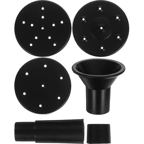 Kit de buses de fontaine en plastique, compatible avec les fontaines de jardin, 1 jeu, noir (1/5)