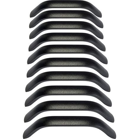 Lot de 10 Poignées et boutons de tiroir Cuisine Armoire Porte Poignées Placard Tiroir Chambre Meubles Tirer Entraxe 160mm, Procédé de Sablage (160mm) (1/5)