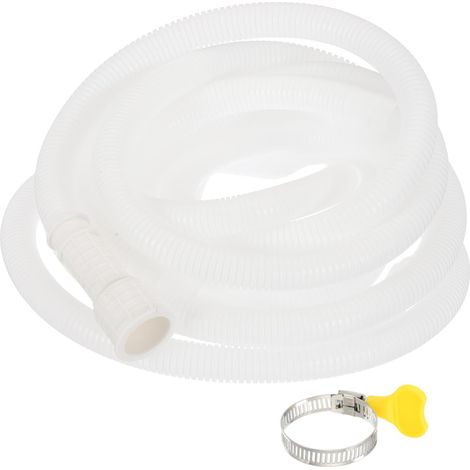 Kit De Vidange Pour Climatiseur 16.4ft, Tuyau De Vidange Universel Pour AC Avec Adaptateur En Caoutchouc Coupable Et Collier Pour Mini-Split Climatiseur De Fenêtre Robinet (1/5)