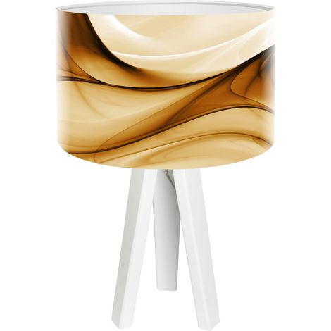 Lampe de chevet magic of color foto-048 - Blanc, marron (1/3)