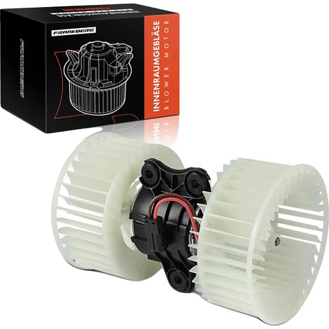 Moteur de souffleur, Diamètre 147 mm, Tension 12 V, Puissance nominale 396 W, Sens de rotation antihoraire, 2 contacts de connexion (1/5)