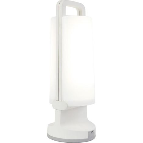 Lampada portatile solare esterna LED Dragonfly Lutec bianca (1/5)