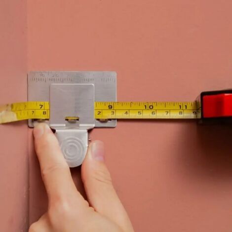 Präzisions-Positionierklemme für Maßbänder, Positionierwerkzeug für die Holzbearbeitung (1/3)