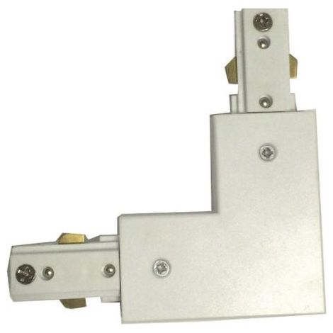 Conector Escuadra Carril 3 Vías Monofásica