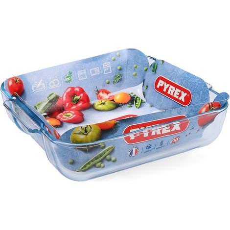 TEGLIA QUADRA PYREX 21x21 220B