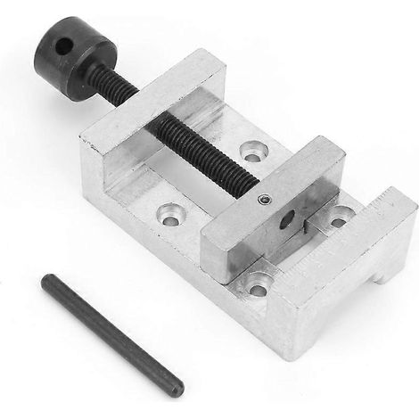 1 Stück Metall-Maschinenschraubstock zum Fixieren von Werkstücken und Materialien Z012M