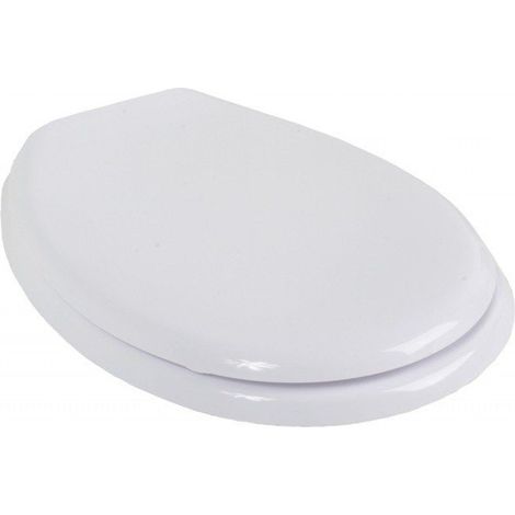 Asiento de inodoro Malwa para baño, blanco