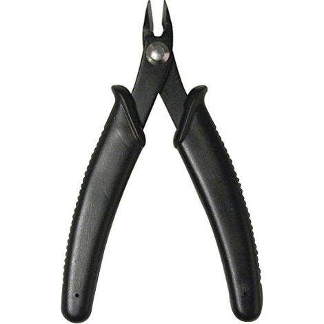 Rayher Taglierina laterale per gioielli, 13 cm, manici antiscivolo, pinza da taglio per filo sottile, metallo morbido, per fai da te, modellismo, gioielli, 8954300 (1/2)