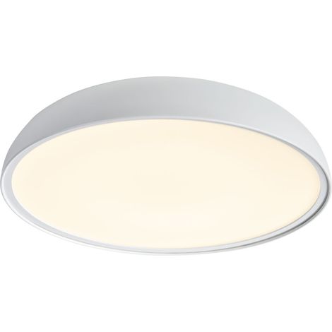 Plafonnier Penelopa Low  Métal Blanc ,  H. 9 - IP20 - LEDModule /  Nordlux Intérieur