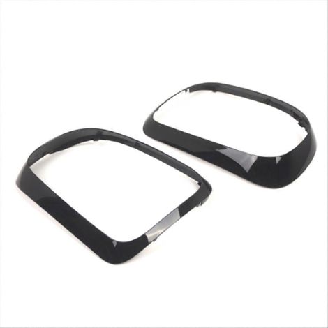Phares Arrière Noir Brillant Moulure Protection Coque De Feu Stop (1/5)
