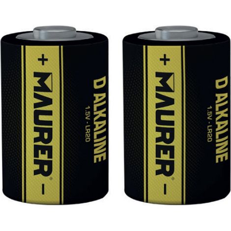 BATTERIE MAURER ALKALINE TORCIA (BL.2PZ.)