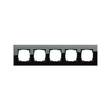 Gira Cadre de recouvrement 5f Gira Esprit G Noir [021505], 0215 05
