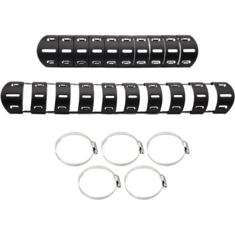Cache de protection thermique pour pot d'échappement de moto, accessoire de protection résistant à l'usure (1/5)