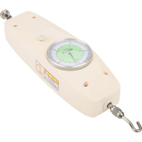 Dynamomètre analogique 200 N, appareil de mesure de force pour essais de traction et de compression. (1/5)