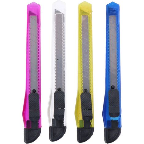 Coltello universale kinzo 9.5mm confezione da 4 resistente comodo