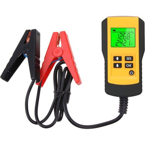 12V Autobatterietester: Anzeige von Spannung, Innenwiderstand und Kapazität (Ah). (1/5)