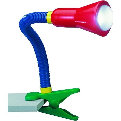 FLEXO PINZA FLESSIBILE + SPOT MULTICOLORE H30CM ATTACCO E14