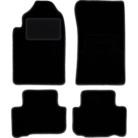 Tapis en velours noir pour : SsangYong Rexton I SUV (2001-2006) (1/5)