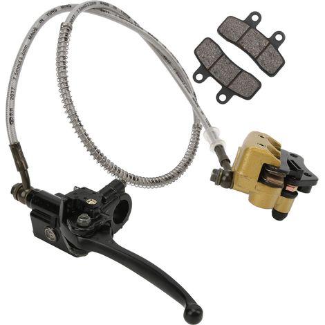 Vorderrad-Scheibenbremssattel mit Bremsbelägen für Jetmomo Motocross-Motorräder von 50 cm³ bis 125 cm³