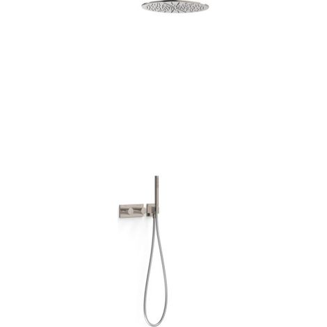 Kit robinet thermostatique encastré à 2 voies B-system pour douche Acier - TRES 30735206AC