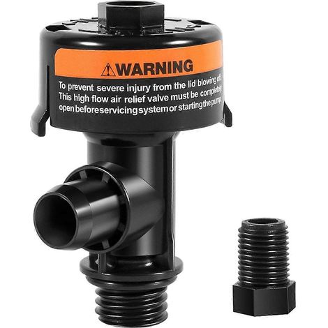 98209803 Soupape de décharge d'air à haut débit de remplacement/Ensemble de soupape de décharge d'air manuelle pour filtre de piscine et de spa (1/5)