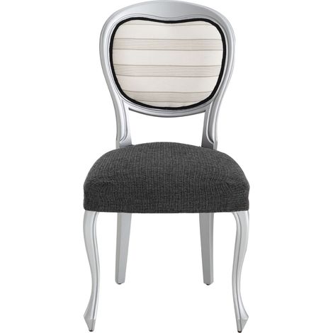 Housse de chaise Pack 2 Dorian C/6 sans dossier