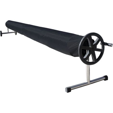 Bâche de protection pour enrouleur de piscine 4,80 m – Tissu Oxford 420D résistant aux UV – Installation rapide avec système de scratch (1/5)
