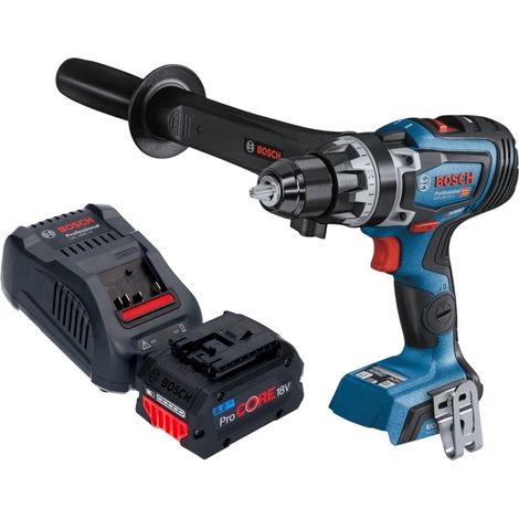 Bosch GSR 18V-150 C Trapano avvitatore professionale a batteria 18 V 150 Nm brushless + 1x batteria ricaricabile ProCORE 8,0 Ah + caricabatterie