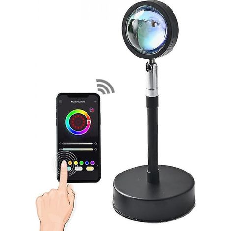 16 lumières solaires plus loin Rgb App Fjärrprojektion Led Night (1/5)