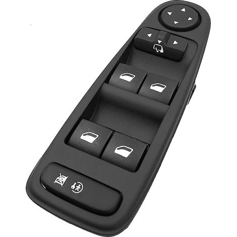 Interrupteur de lève-vitre pour Citroën C4 Picasso (2008-2013) et Peugeot (1/5)