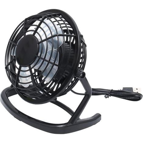 Ventilateur portable, mini ventilateur portable rechargeable pour bureau, étudiant et ordinateur — petit ventilateur électrique léger et silencieux (1/5)