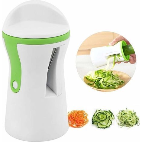 Cortador de verduras en espiral, espiralizador de verduras para calabacín, pepino y zanahoria. (1/5)