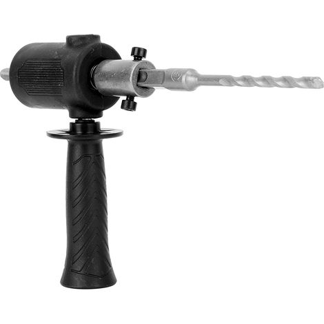 Tête de conversion pour marteau électrique, tête de perceuse rotative électrique, perceuse électrique noire (1/5)