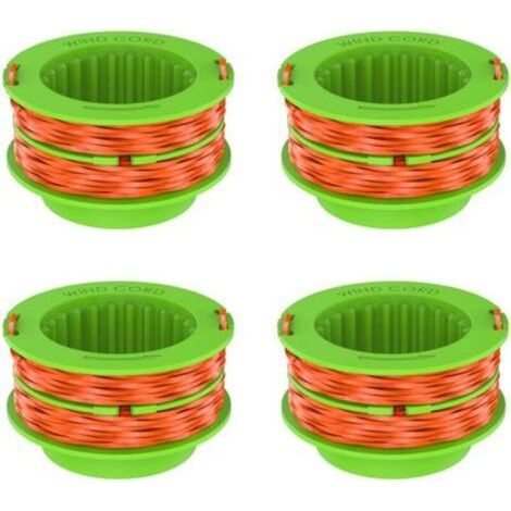 Jeu de cordons de coupe pour tondeuse EGO power + AS1300, bobines de cordon de remplacement pour tondeuse Ego 15 ST1500/ST1500-S 4 pièces (1/5)