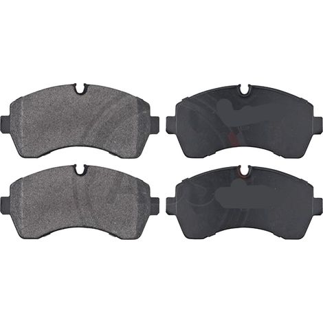 KIT PASTIGLIE FRENO ANTERIORI compatibile con MERCEDES-BENZ eSPRINTER FURGONATO (B910) / PASTIGLIE FRENANTI AUTO OEM 37552 37553, / SOSTITUZIONE DIRETTA / BASSA POLVERE / SILENZIOSO (1/4)