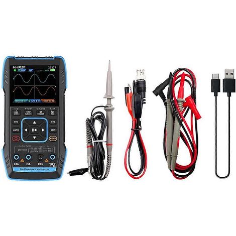 FNIRSI Oscilloscope numérique portable multimètre 3 en 1, générateur de signaux à double canal, instruments de réparation automobile - JBMEDIA (1/4)