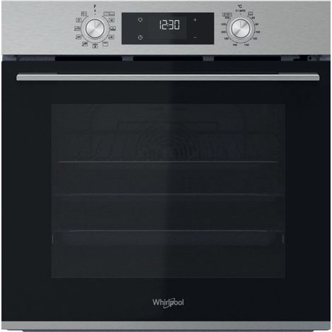 Four intégrable multifonction 71l 60cm pyrolyse et hydrolyse inox - Whirlpool - OMK58RUOX (1/3)